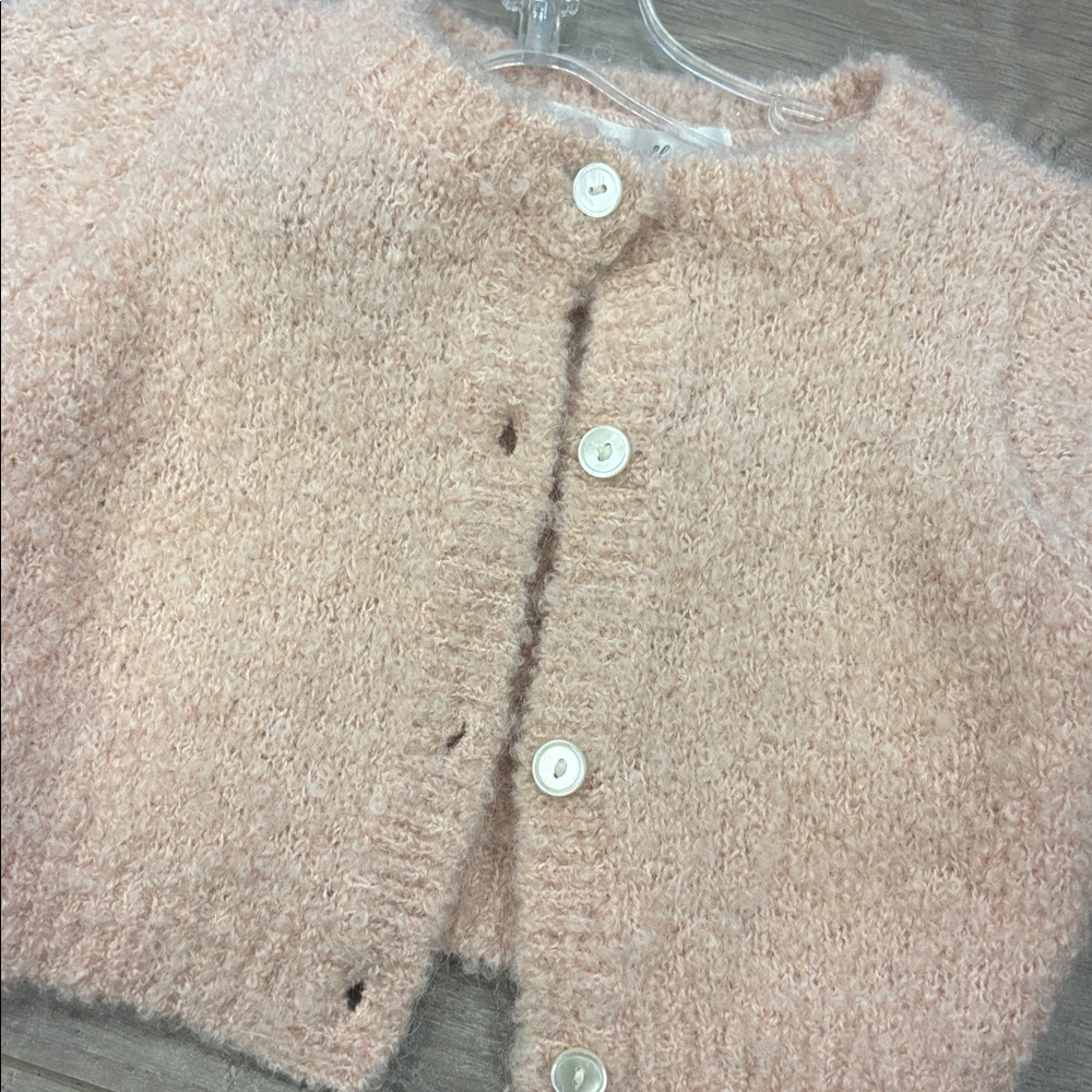 Louisiella wool blend cardigan sweater baby 3M - Picture 2 of 7